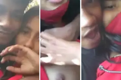Girl ki Outdoor Boob Press Lover Sath Video