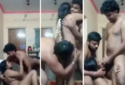 Mallu bhabhi Threesome Sex karti hai 2 Mardon Ke Sath Hot Video