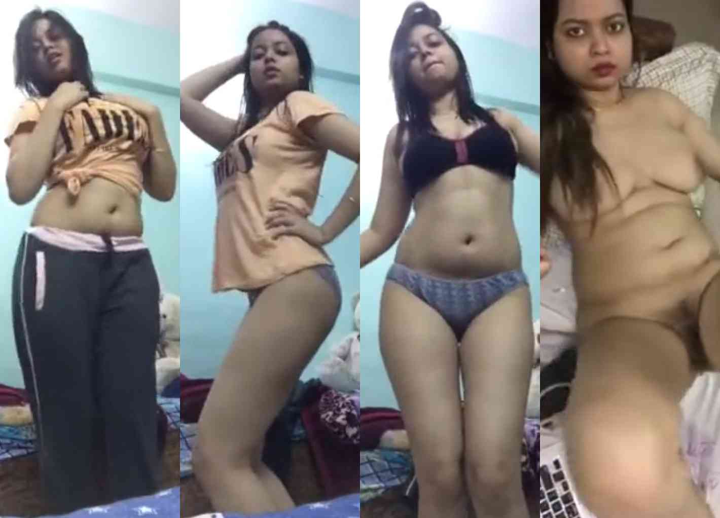 Sexy Awesome Figure Girl Nude and Masturbation Hot Video