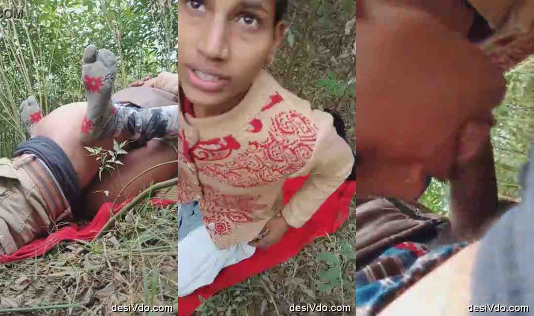 Desi Village Girl got Fucked in Jungle MMS Video