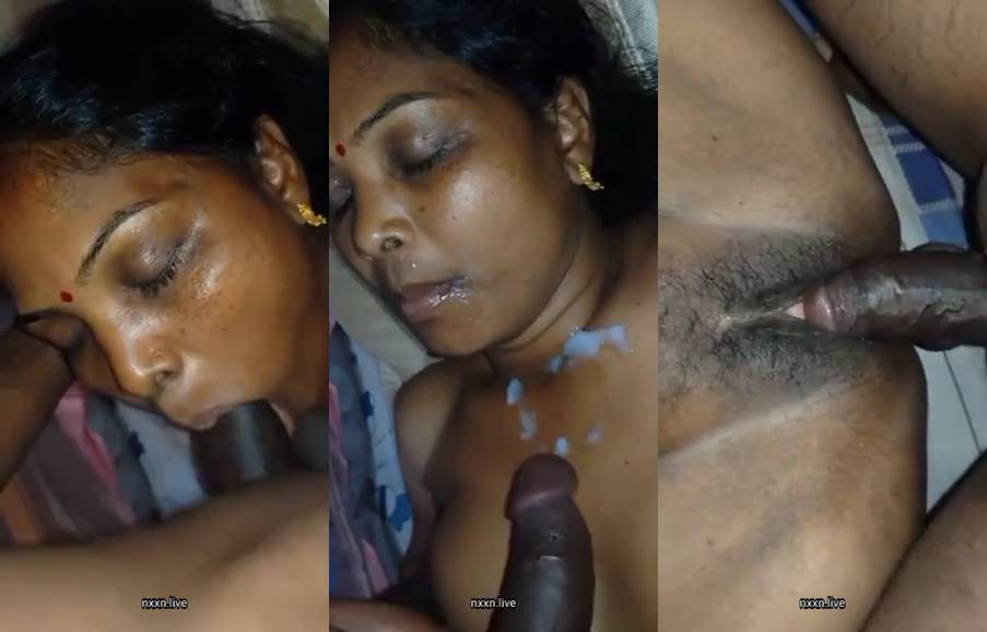 Village Aunty Blowjob and Pussy Fuck Full Video