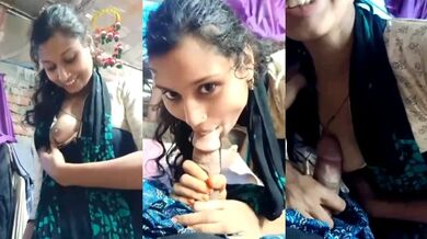 Cute Village girl boobs and Sucked her BF Big Dick Video